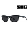Horsefeathers Slnečné okuliare Merlin - matt black/gray