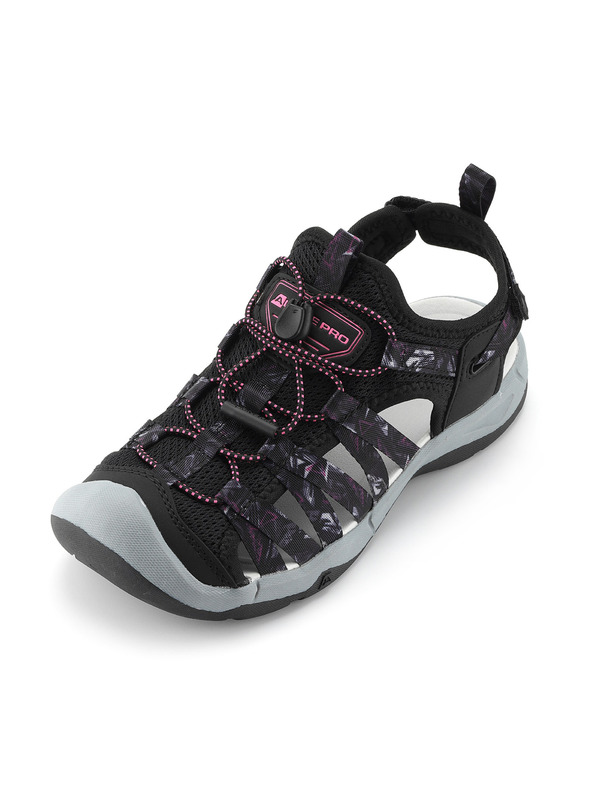 ALPINE PRO Dámske outdoorové sandále ALPINE PRO KOREMA black