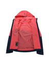 ALPINE PRO Dámska nepremokavá bunda s ptx membránou ALPINE PRO NOREMA 3 calypso coral