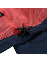 ALPINE PRO Dámska nepremokavá bunda s ptx membránou ALPINE PRO NOREMA 3 calypso coral