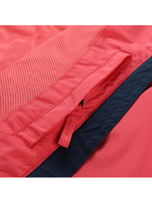 ALPINE PRO Dámska nepremokavá bunda s ptx membránou ALPINE PRO NOREMA 3 calypso coral