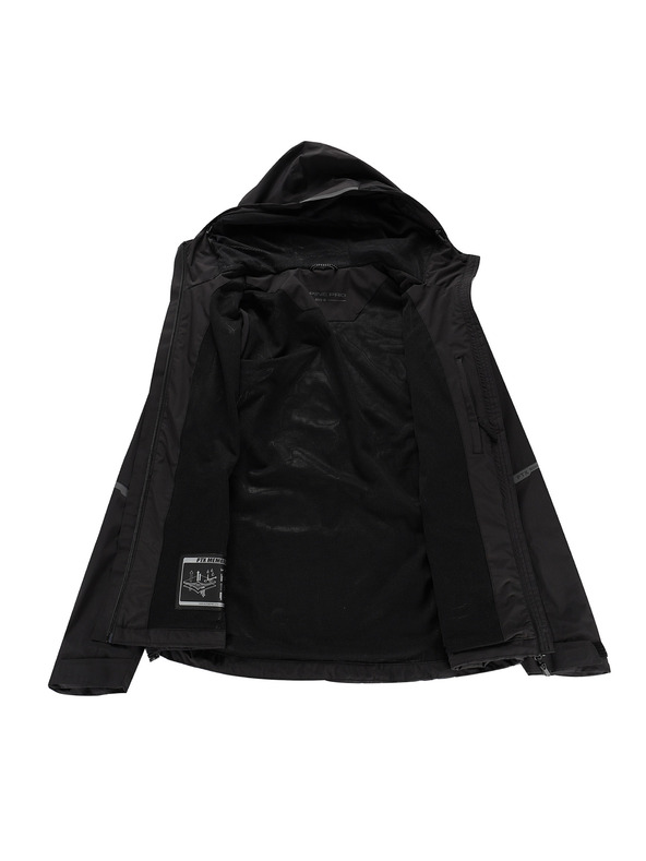 ALPINE PRO Dámska nepremokavá bunda s ptx membránou ALPINE PRO NOREMA 2 black