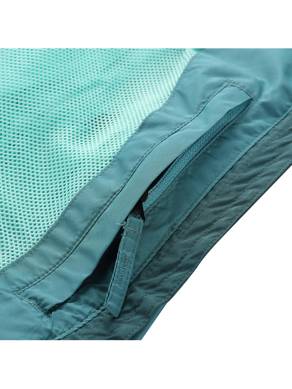 ALPINE PRO Dámska nepremokavá bunda s ptx membránou ALPINE PRO NOREMA 3 teal