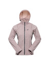 ALPINE PRO Dámska softshellová bunda-vesta s membránou 2v1 ALPINE PRO SPERTA 2 pale mauve