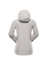 ALPINE PRO Dámska nepremokavá bunda s ptx membránou ALPINE PRO ZARRA 2 moonbeam