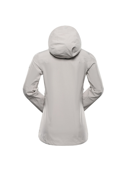 ALPINE PRO Dámska nepremokavá bunda s ptx membránou ALPINE PRO ZARRA 2 moonbeam