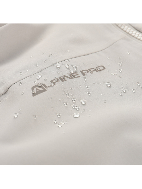 ALPINE PRO Dámska nepremokavá bunda s ptx membránou ALPINE PRO ZARRA 2 moonbeam