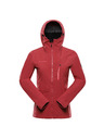 ALPINE PRO Dámska nepremokavá bunda s ptx membránou ALPINE PRO ZARRA 2 cardinal