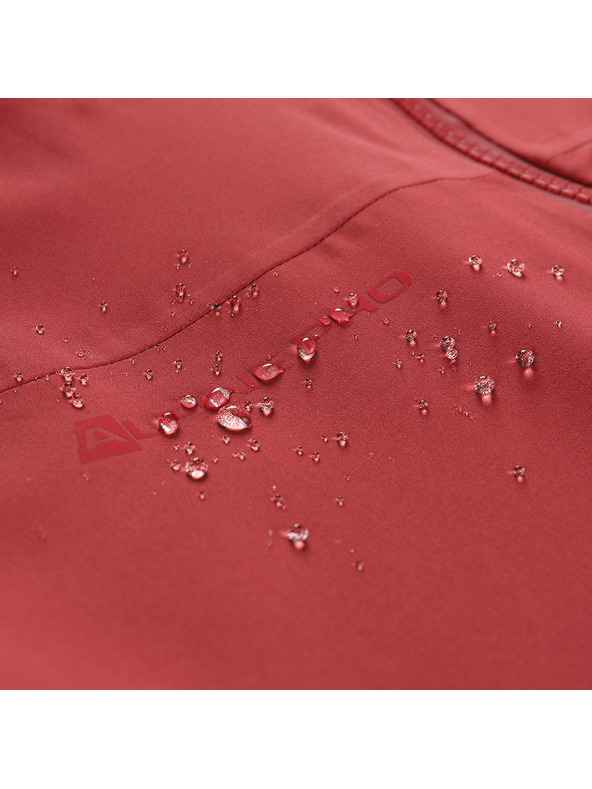 ALPINE PRO Dámska nepremokavá bunda s ptx membránou ALPINE PRO ZARRA 2 cardinal