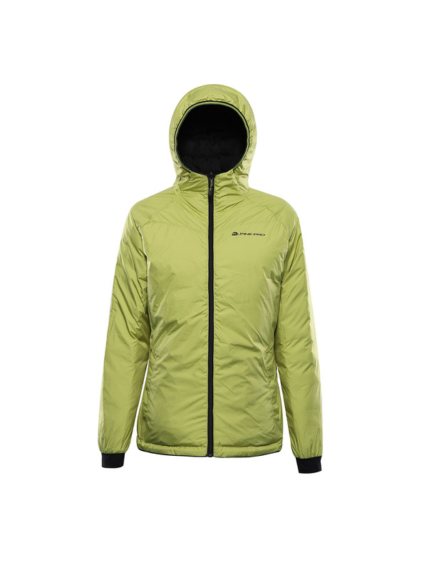 ALPINE PRO Dámska obojstranná páperová bunda ALPINE PRO ROGITA 2 green oasis