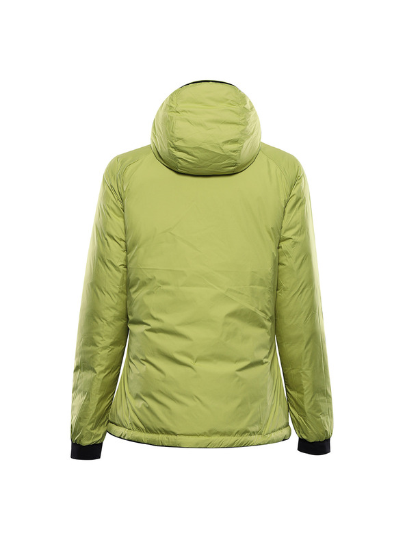 ALPINE PRO Dámska obojstranná páperová bunda ALPINE PRO ROGITA 2 green oasis