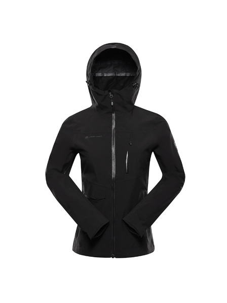 ALPINE PRO Dámska nepremokavá bunda s ptx membránou ALPINE PRO ZARRA 2 black