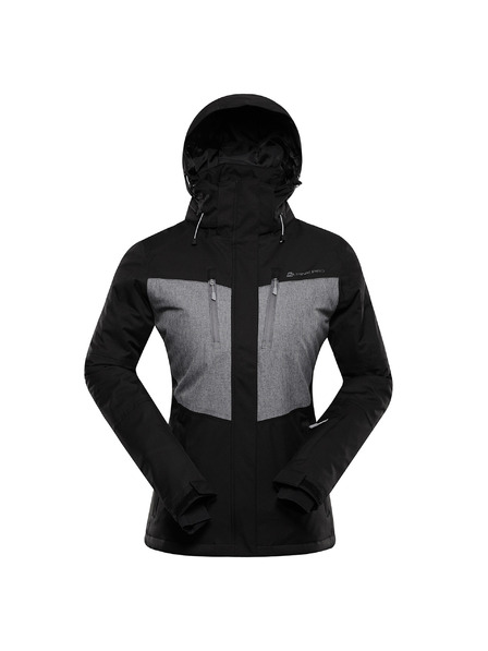 ALPINE PRO Dámska lyžiarska bunda s membránou ptx snow ALPINE PRO COMEDA black