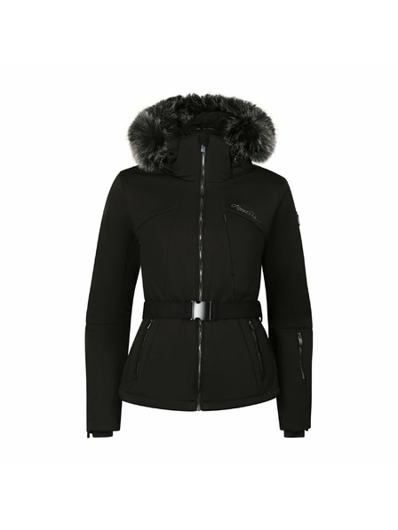 ALPINE PRO Dámska lyžiarska softshellová bunda s membránou ALPINE PRO DOWELA 2 black