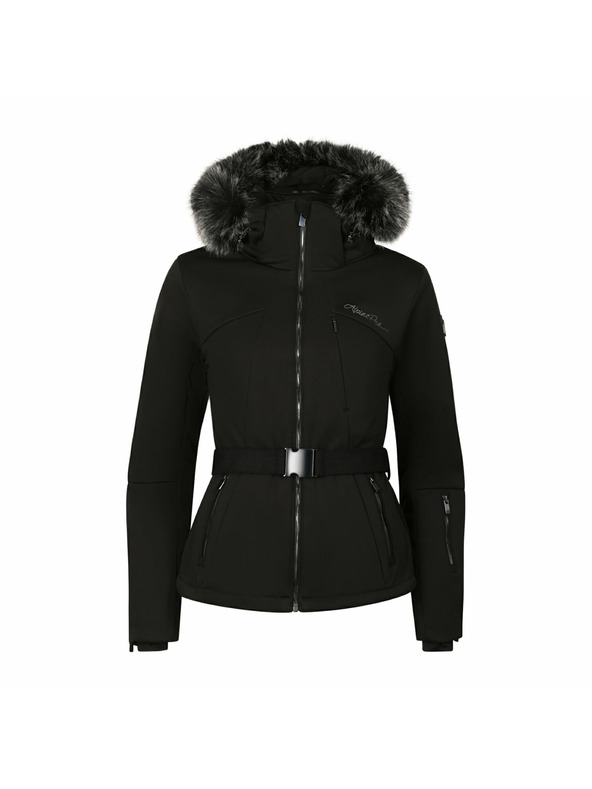 ALPINE PRO Dámska lyžiarska softshellová bunda s membránou ALPINE PRO DOWELA 2 black