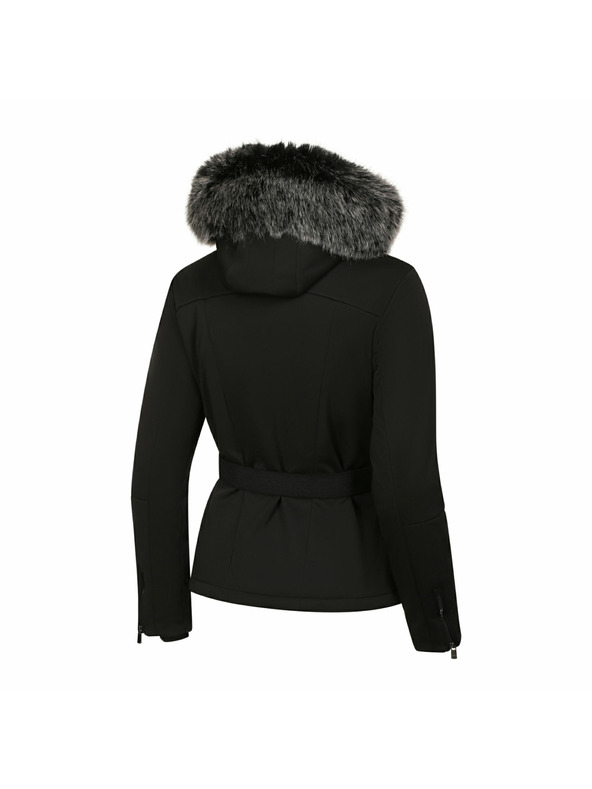 ALPINE PRO Dámska lyžiarska softshellová bunda s membránou ALPINE PRO DOWELA 2 black