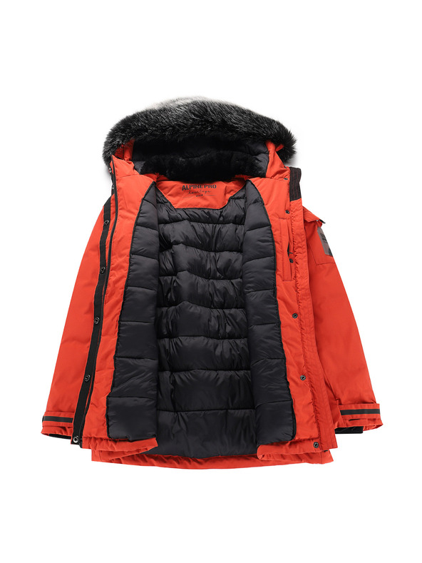 ALPINE PRO Dámska zimná bunda s membránou ptx ALPINE PRO WERDA 2 red clay