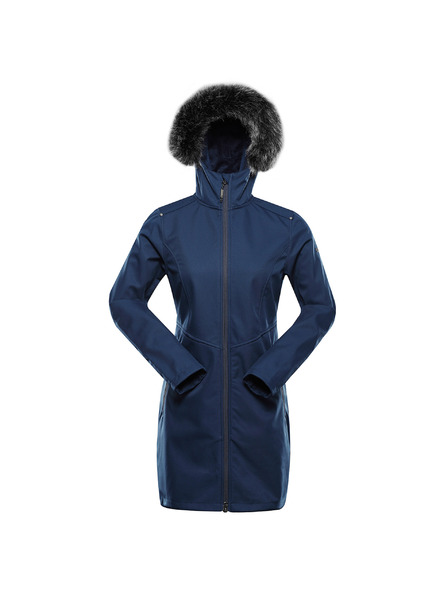 ALPINE PRO Dámsky softshellový kabát s membránou ALPINE PRO IBORA moonlit ocean