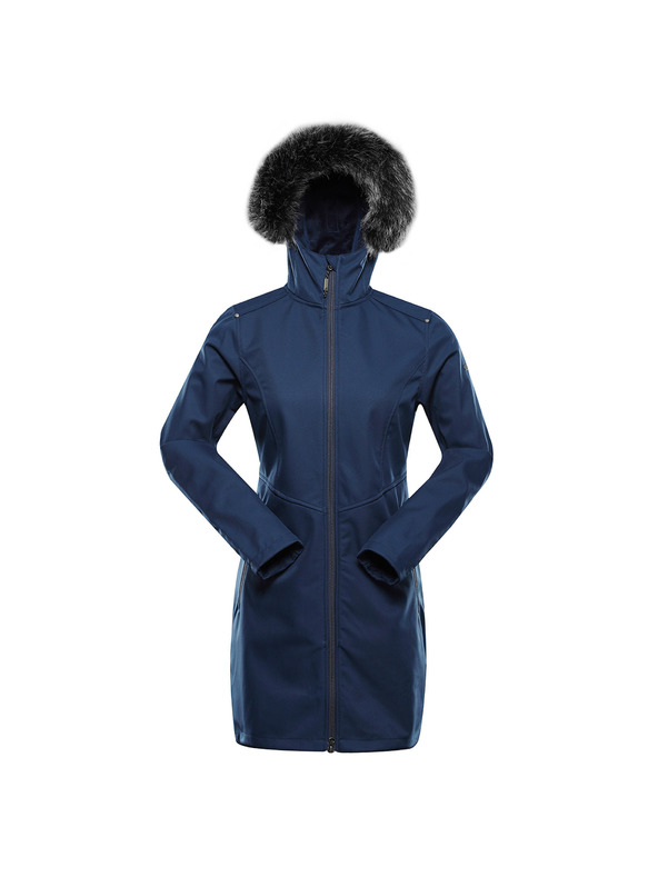 ALPINE PRO Dámsky softshellový kabát s membránou ALPINE PRO IBORA moonlit ocean