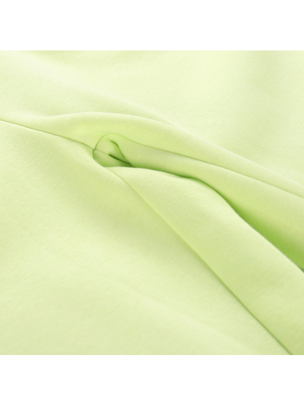 ALPINE PRO Dámske bavlnené tepláky ALPINE PRO DAKKA luminary green