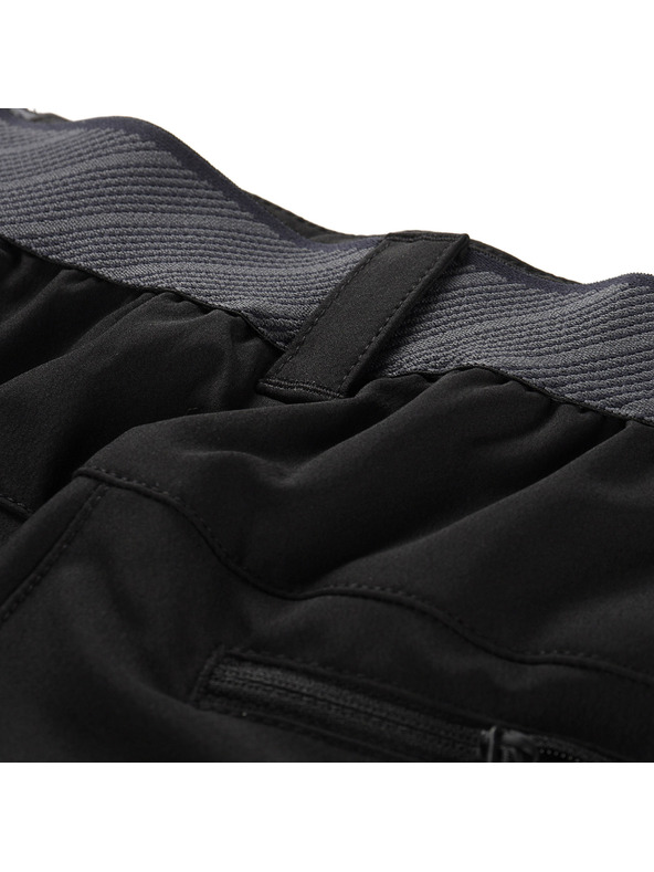 ALPINE PRO Dámske rýchloschnúce nohavice s cool dry ALPINE PRO RAMELA 2 black