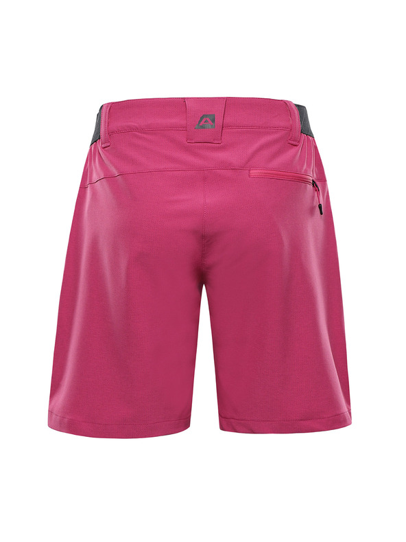 ALPINE PRO Dámske rýchloschnúce kraťasy ALPINE PRO ZAMBA 4 fuchsia red