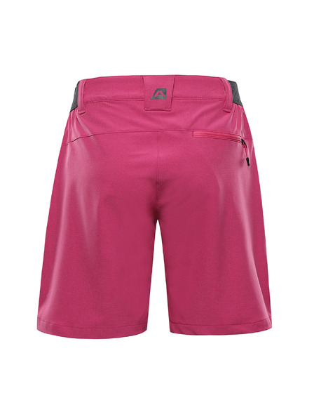 ALPINE PRO Dámske rýchloschnúce kraťasy ALPINE PRO ZAMBA 4 fuchsia red