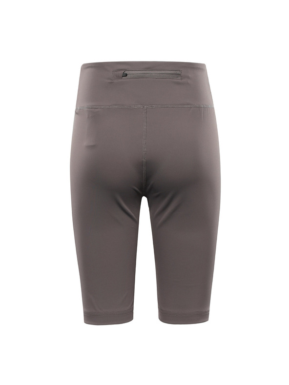 ALPINE PRO Dámske rýchlo schnúce legíny ALPINE PRO GARELA driftwood