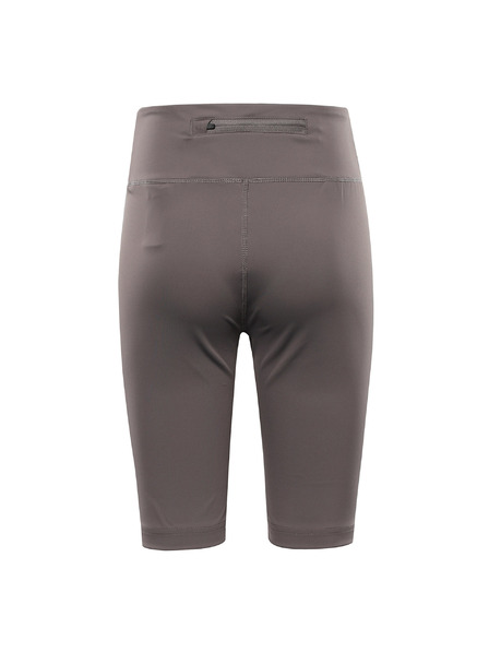 ALPINE PRO Dámske rýchlo schnúce legíny ALPINE PRO GARELA driftwood