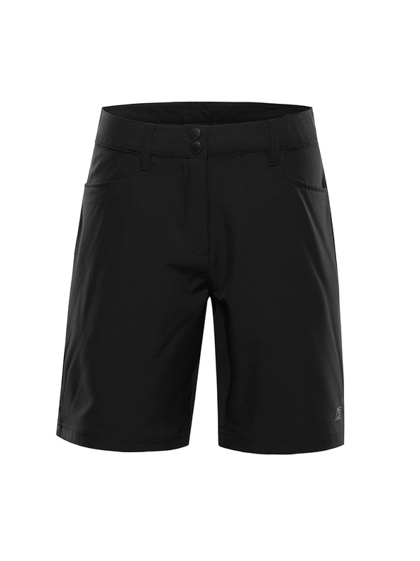 ALPINE PRO Dámske softshellové kraťasy ALPINE PRO BAKA 2 black