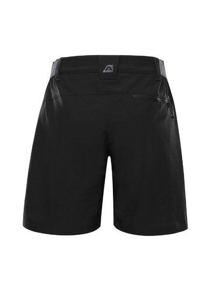 ALPINE PRO Dámske rýchloschnúce šortky ALPINE PRO ZAMBA 4 black