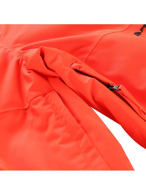 ALPINE PRO Dámske lyžiarske nohavice s membránou ptx snow ALPINE PRO EDESA 2 neon red