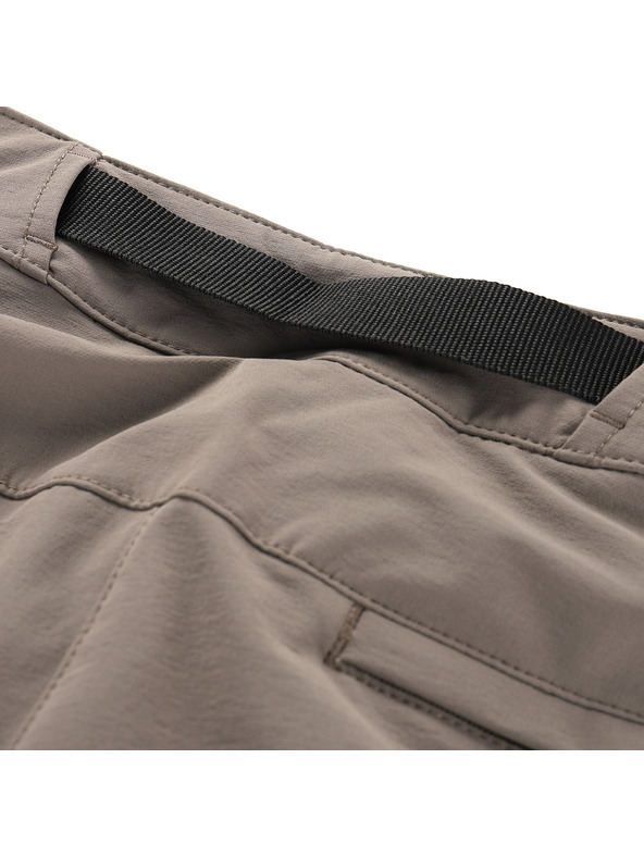 ALPINE PRO Dámske softshellové nohavice ALPINE PRO AKANA 3 driftwood