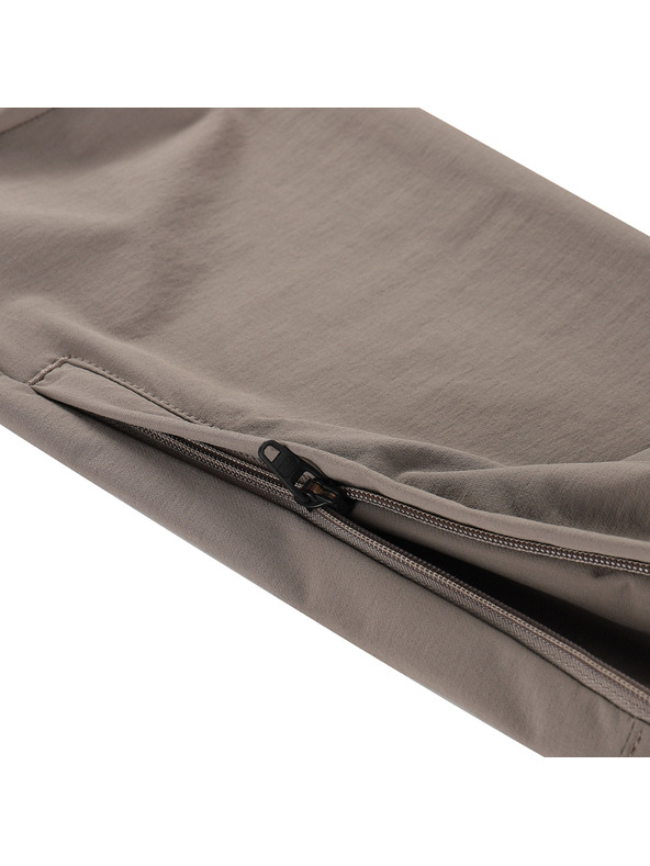 ALPINE PRO Dámske softshellové nohavice ALPINE PRO AKANA 3 driftwood