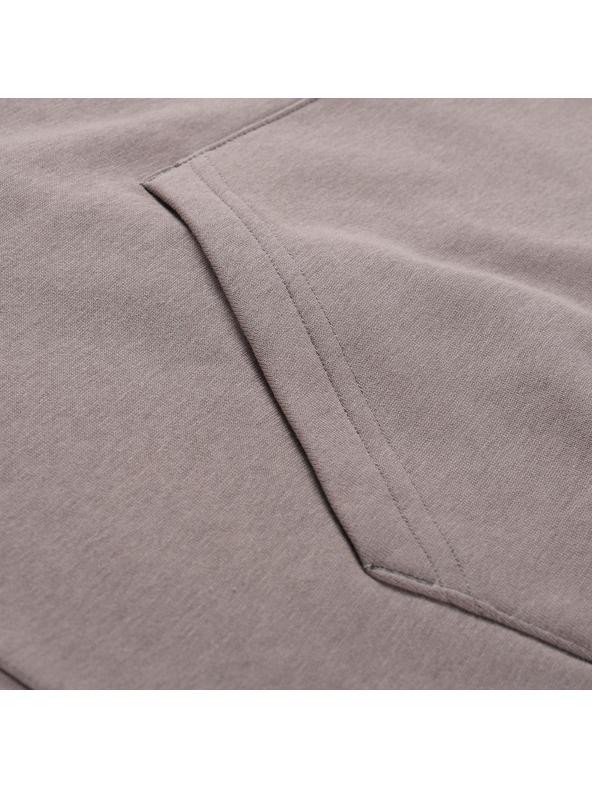 ALPINE PRO Dámska bavlnená mikina ALPINE PRO NEGGA driftwood