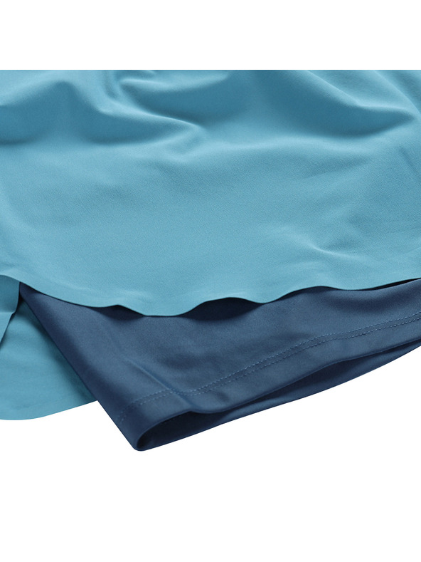 ALPINE PRO Dámska športová sukňa s cool dry ALPINE PRO SQUERA 2 storm blue