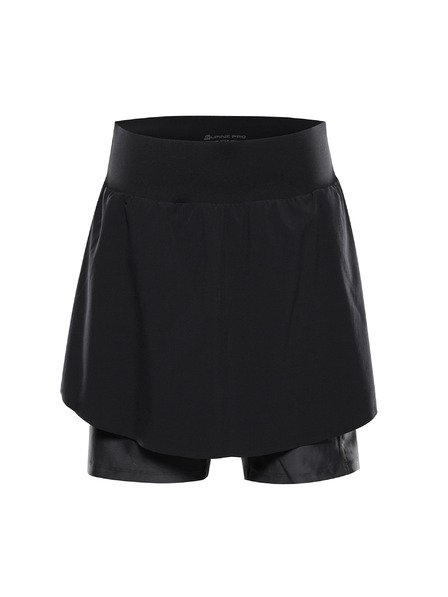 ALPINE PRO Dámska športová sukňa s cool dry ALPINE PRO SQUERA 2 black