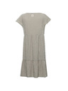 ALPINE PRO Dámske bavlnené šaty ALPINE PRO AKESA abbey stone