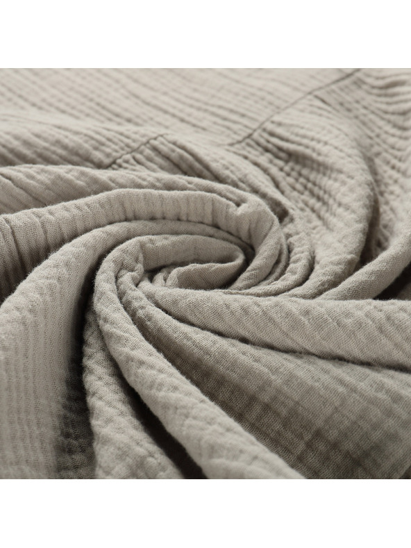 ALPINE PRO Dámske bavlnené šaty ALPINE PRO AKESA abbey stone