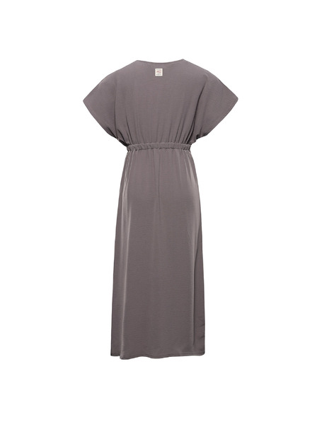 ALPINE PRO Dámske letné šaty ALPINE PRO URAMA driftwood