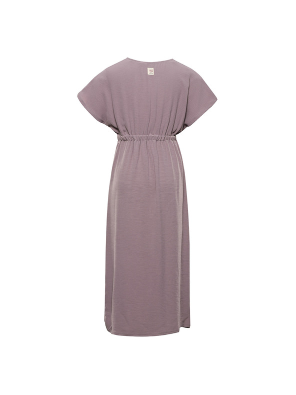 ALPINE PRO Dámske letné šaty ALPINE PRO URAMA quail