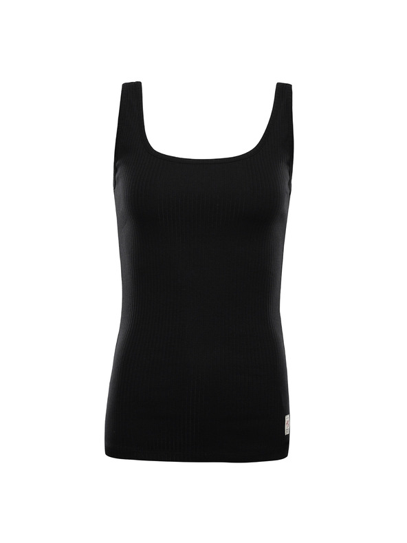 ALPINE PRO Dámske bavlnené tielko ALPINE PRO OMINA black