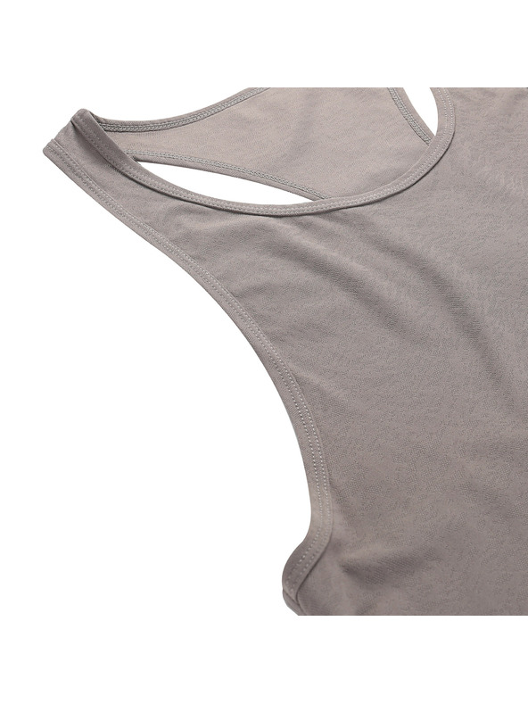 ALPINE PRO Dámske funkčné tielko ALPINE PRO NIRA 2 driftwood