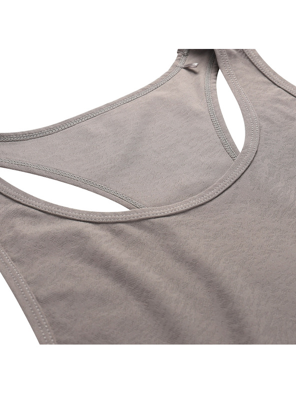 ALPINE PRO Dámske funkčné tielko ALPINE PRO NIRA 2 driftwood