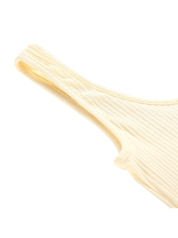 ALPINE PRO Dámske bavlnené tielko ALPINE PRO OMINA cream