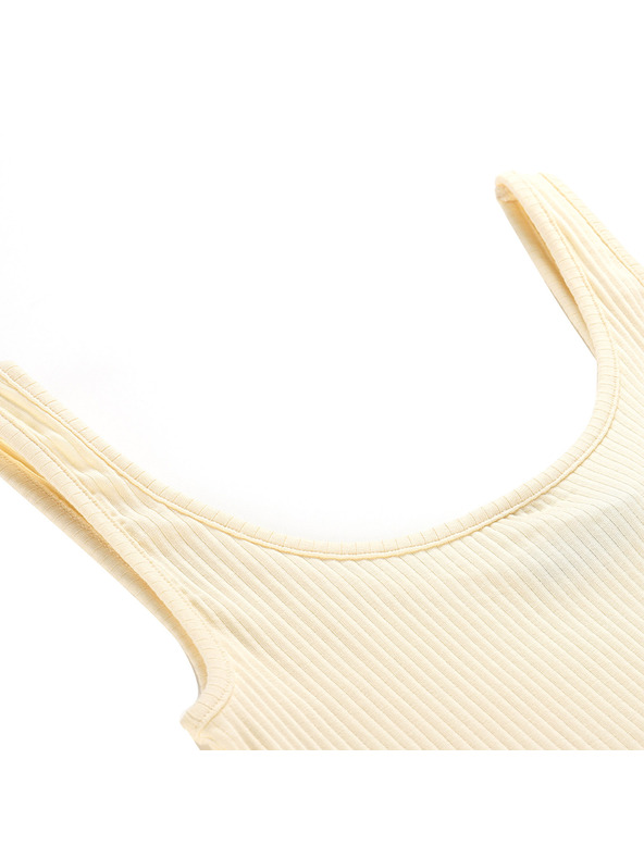 ALPINE PRO Dámske bavlnené tielko ALPINE PRO OMINA cream