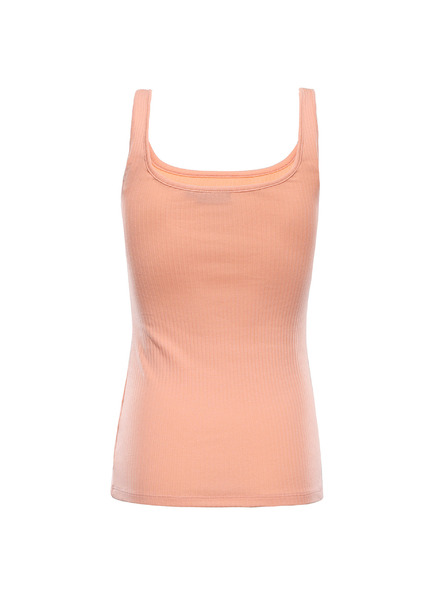 ALPINE PRO Dámske bavlnené tielko ALPINE PRO OMINA apricot blush