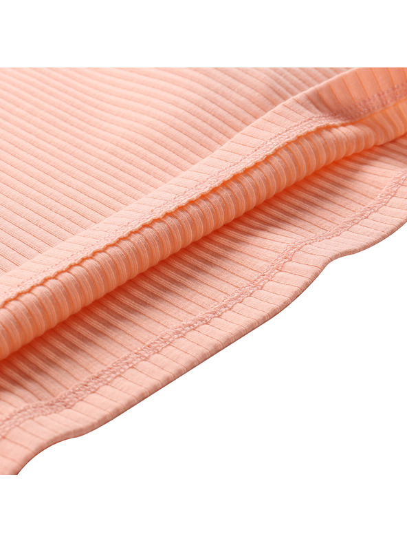 ALPINE PRO Dámske bavlnené tielko ALPINE PRO OMINA apricot blush