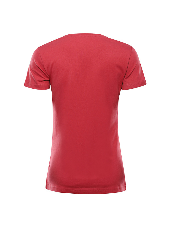 ALPINE PRO Dámske tričko z organickej bavlny ALPINE PRO TERMESA 3 cardinal varianta pb