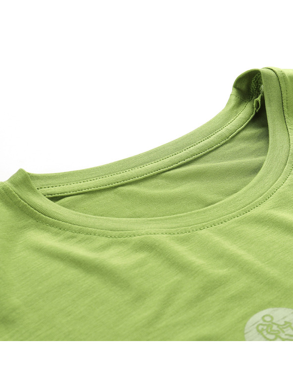 ALPINE PRO Dámske funkčné tričko s antibakteriálnou úpravou ALPINE PRO LYORA peridot varianta pa